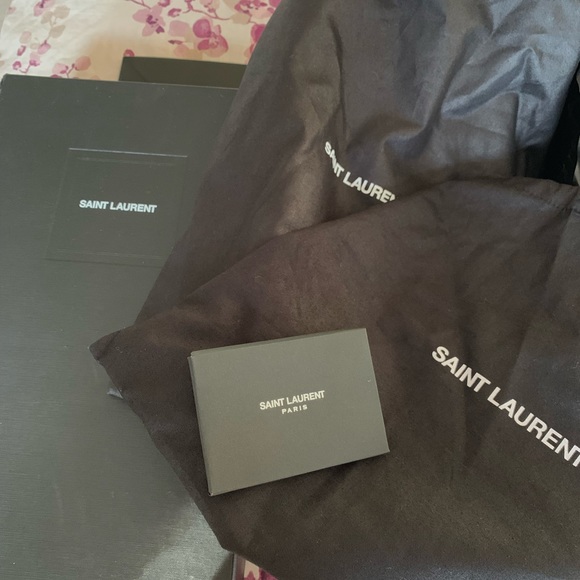 SOLD YSL Saint Laurent Mens Derby Dress Shoes - Picture 3 of 11